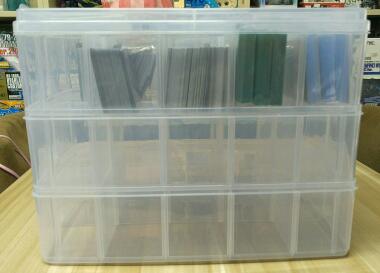 Card large capacity Removable Card Box Game King Treasure dreams PTCG ten thousand wise containing box plastic thickened suitcases