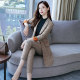 Shen Yidu 2021 autumn new women's clothing two-piece autumn fashion boutique embroidered suit suit 1860