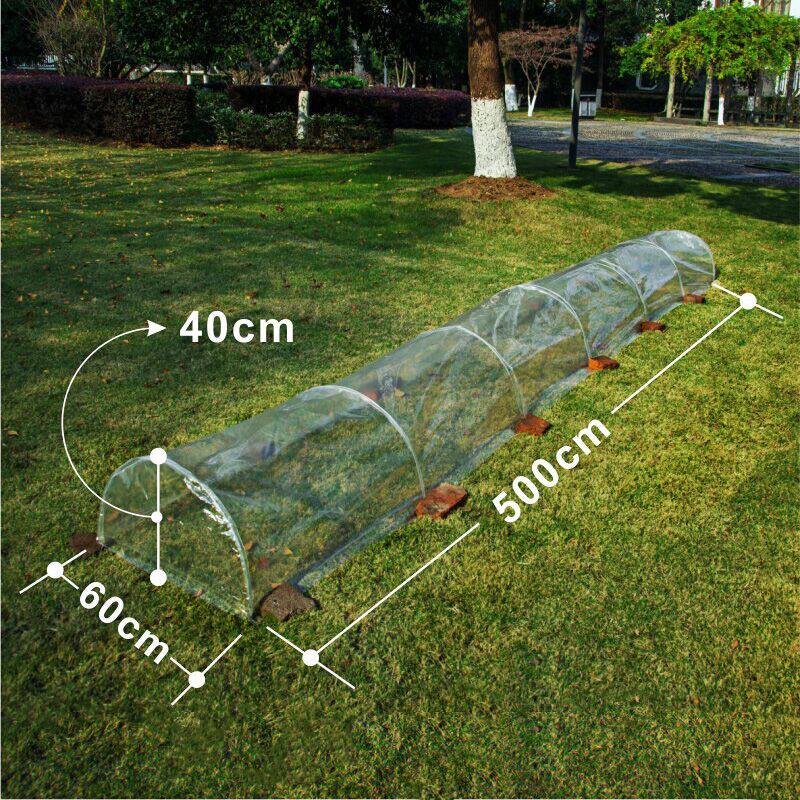Arched vegetable greenhouse conservatory flower room succulent vegetable field plant insulation cover antifreeze waterproof warm shed mud seedling shed
