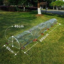  Arched vegetable greenhouse greenhouse greenhouse succulent vegetable field plant insulation cover antifreeze waterproof warm shed mud nursery shed