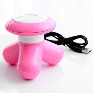 Máy tính ngoại vi USB mini massager nhỏ massager tam giác massager massager điện ba-foot massager