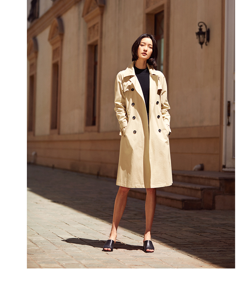 Trench pour femme en Coton - Ref 3225638 Image 10