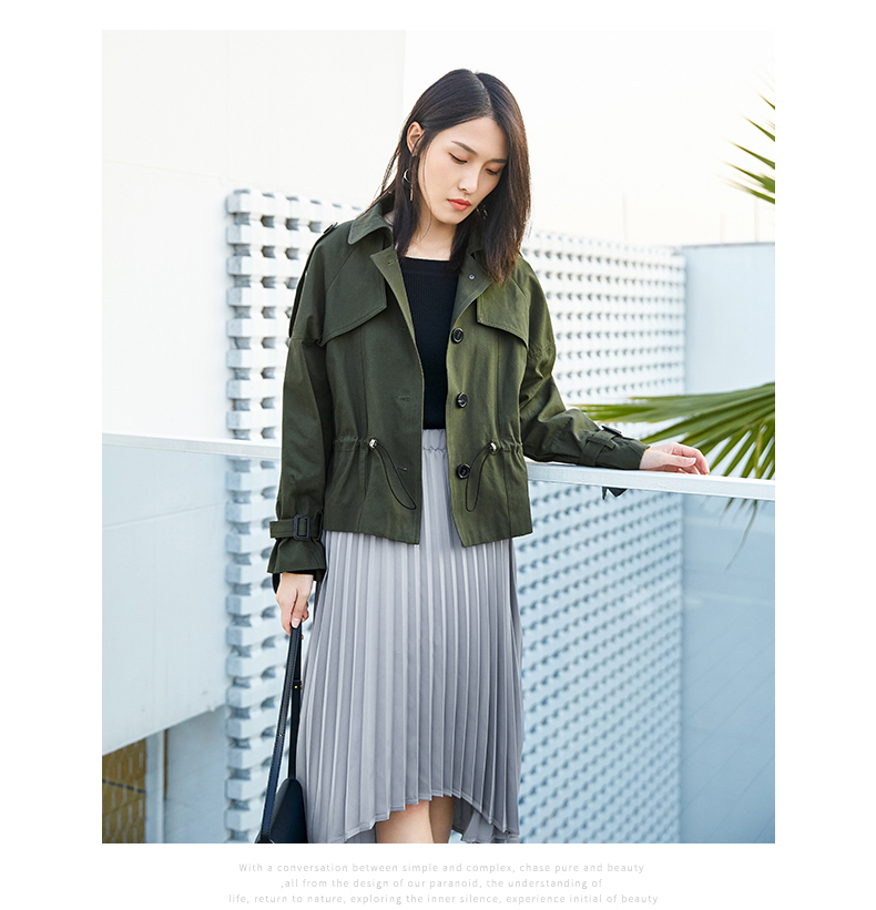 Trench pour femme en Coton - Ref 3228020 Image 25