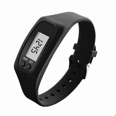 Silicone bracelet clock watch multifunctional elderly pedometer student sports calorie mileage calculator artifact