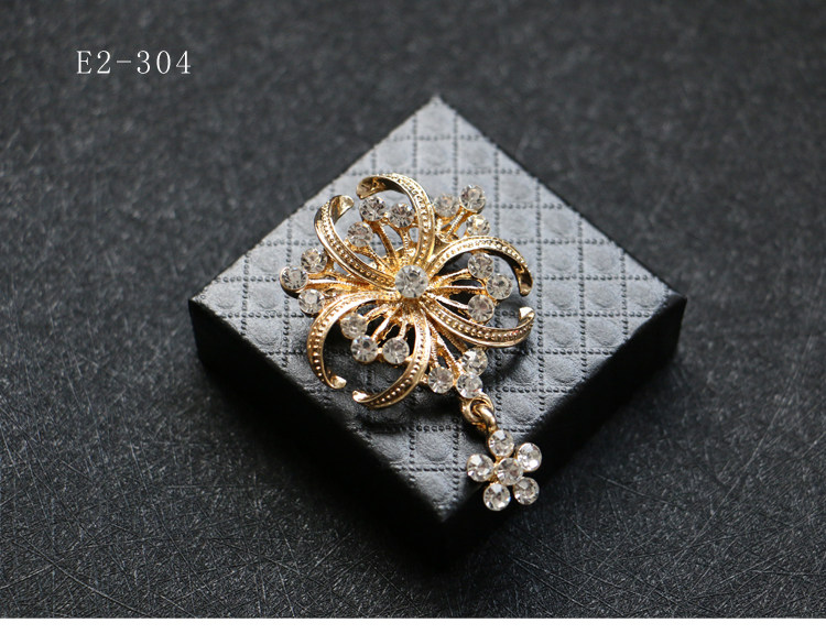 Broche femme en Zircon diamant - Ref 1174261 Image 6