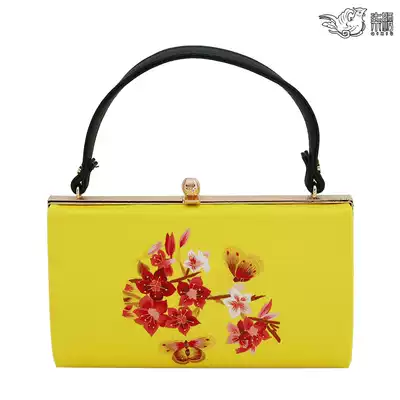 Xiangxiu diy seven embroidery workshop ancient style blind box hand embroidery handbag Autumn and winter retro fashion all-match dinner bag