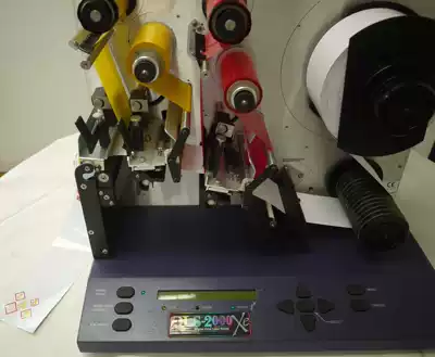 Color barcode printer QLS-2000 Xe two-color label printer