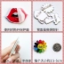 Phim hoạt hình Hàn Quốc Dễ thương Nữ sinh viên Túi trang trí Acrylic Nhựa Pin Badge Trâm Trâm Badge