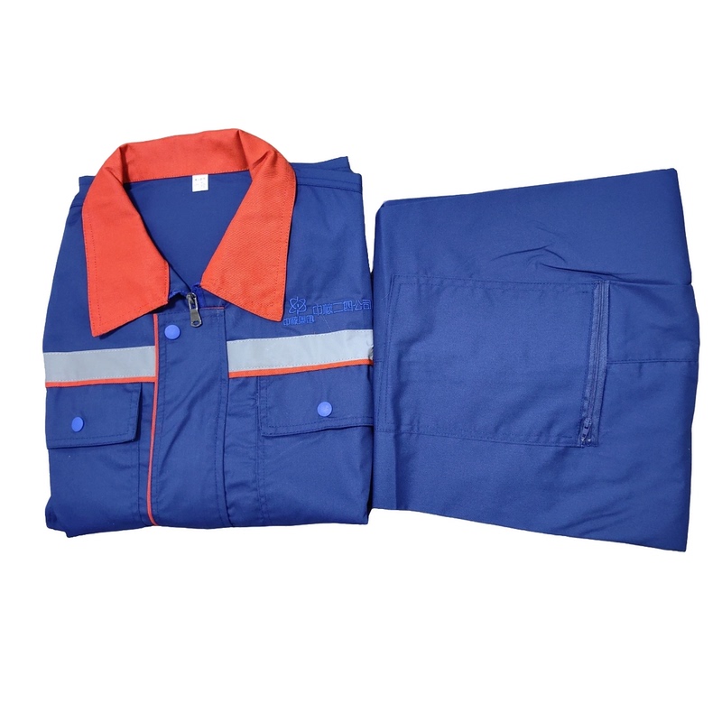 China Nuclear 24 Summer Thin Workwear Set, Polyester-Cotton, Fully Processed, Non-Pilling, Non-Fading, Breathable Labor Protection Clothing China Nuclear 24 Summer Thin Workwear Set, Polyester-Cotton, Fully Processed, Non-Pilling, Non-Fading, Breathable Labor Protection Clothing