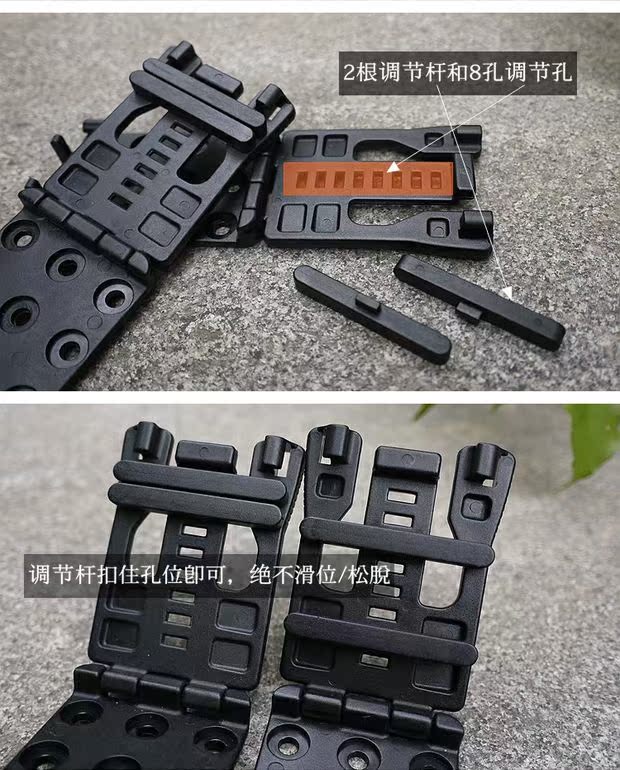 Clip thắt lưng giải phóng nhanh đa chức năng ngoài trời / clip quay lại với K vỏ / công cụ bao kiếm / dao cắt / đèn pin / EDC - Công cụ Knift / công cụ đa mục đích bộ dao đa năng