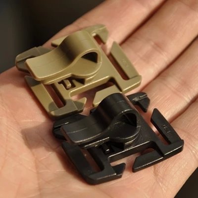 Shoulder Bag Accessories Water Bag Clip Pipe Clip Versatile any water bag pipe fitting for adjustable with MOLLE webbing, etc.