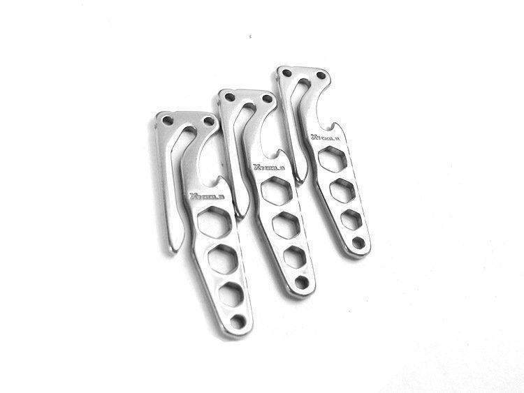 Tabgear Pocket Key Clip EDC Mini Multifunction Tool Opener Hexagonal Wrench Key