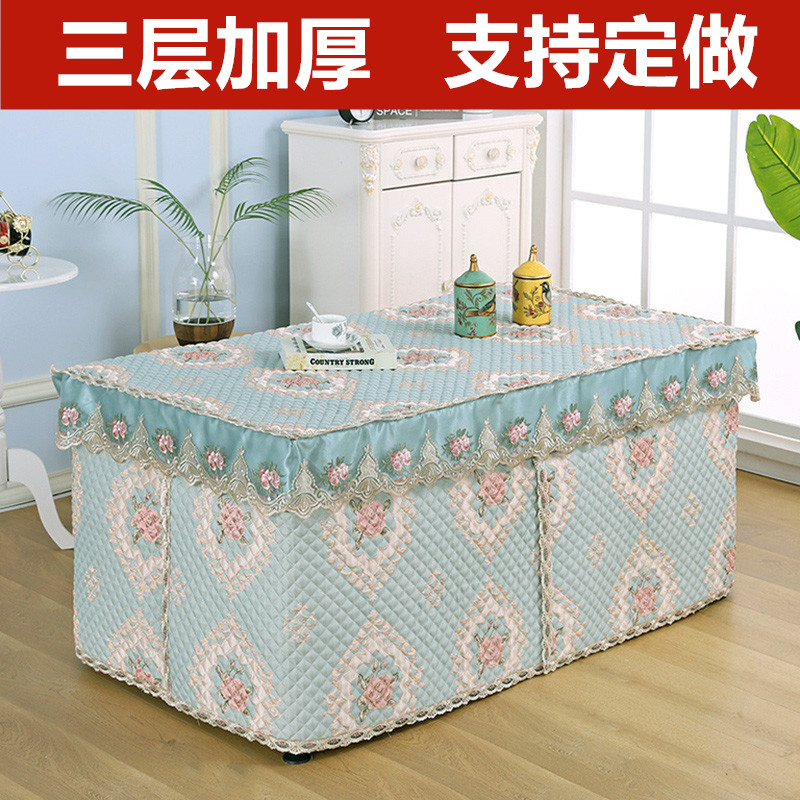 New thickened electric furnace cover baking fire cover rectangular electric heating stove quilt cover Home electric stove baking fire cover warming baking fire quilt-Taobao