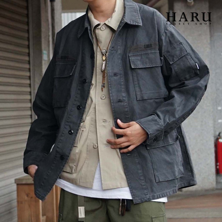 M 20SS WTAPS JUNGLE LS 01 / SHIRT. COTTO