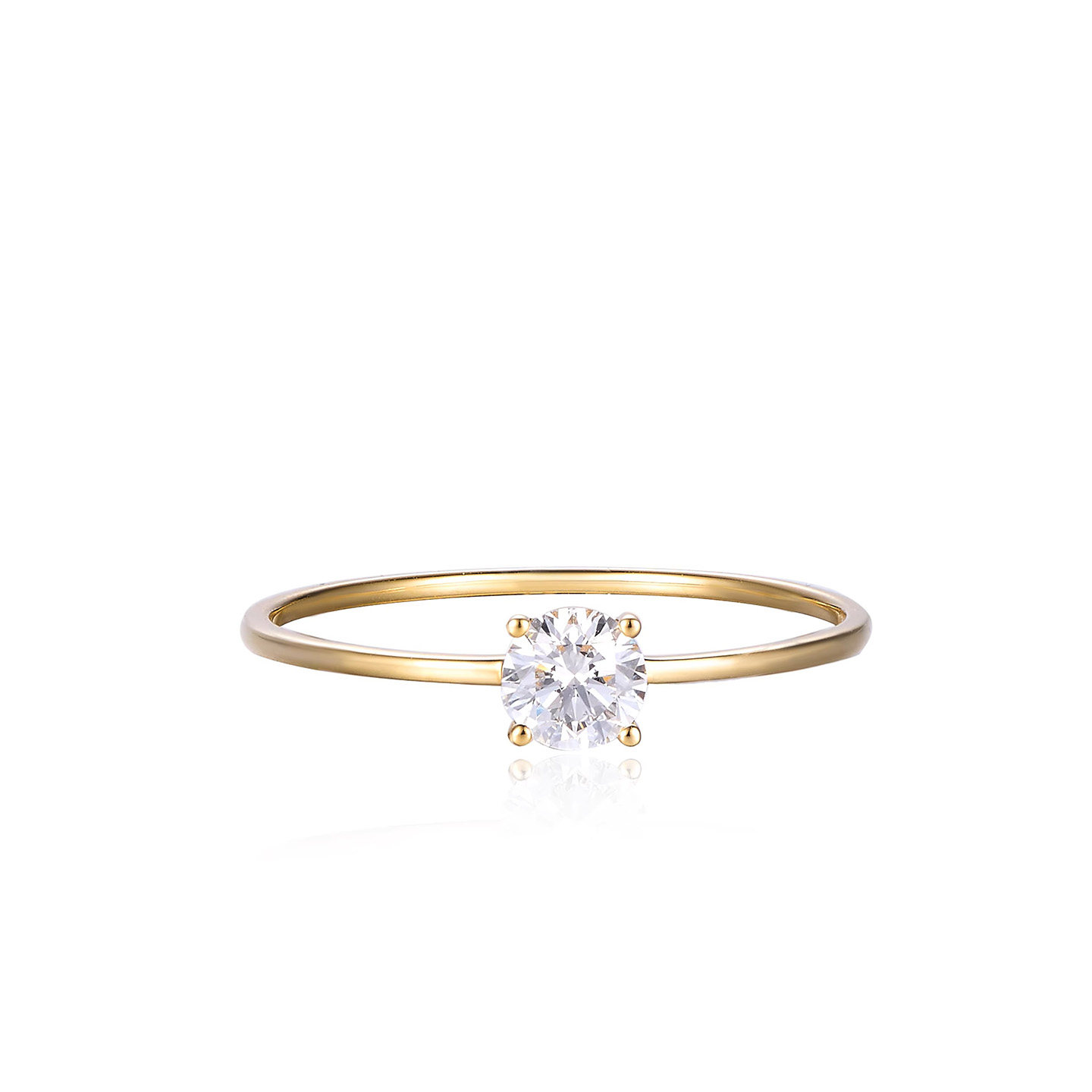 Кольцо You Jin Xi сердце 0.3ct размер 10