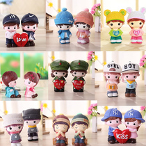 Couple doll swing pieces doll paparazzi to send girlfriend boyfriends boyfriend birthday Long-distance Love Creative Gifts New Wedding Gifts