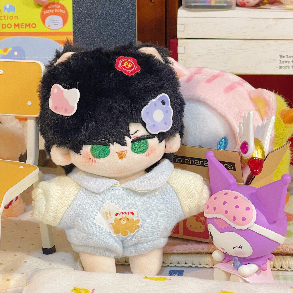 棉花娃娃/毛绒玩具娃衣 芝士泡泡奶泡吐司娃衣宝宝服原创20cm棉花娃娃无属性可爱软萌娃衣