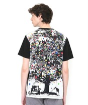 Fange foreign trade daily list G* fashion print pocket decoration casual short-sleeved top T-shirt