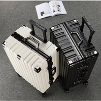 Универсальный вместительный и большой прочный чемодан подходит для мужчин и женщин с сидением, 24 дюймов