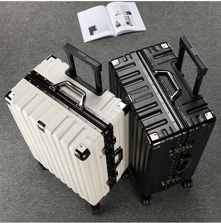 Suitcase with Universal Wheels for Men and Women, Large Capacity, Password Lock, Sturdy and Durable, 20-Inch Carry-On Suitcase That Can Be Used as a Seat