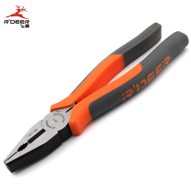Flying Deer RDEER Day Type Chrome Vanadium Steel Industrial Grade Wire Pliers Rubber Pliers 6 Inch 150mm 101-106-Taobao