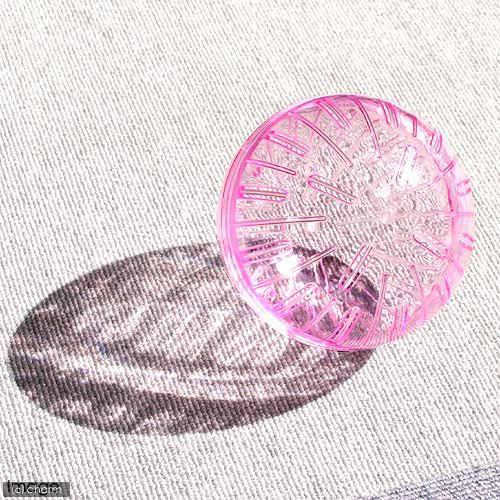 Japan SANKO Pingao dwarf hamster special sports running ball roller transparent powder 12cm