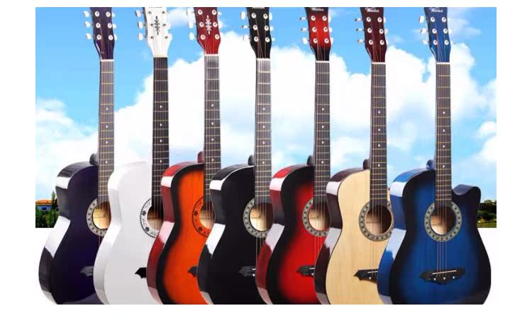 Đặc biệt 38 inch guitar acoustic dân gian Người mới bắt đầu giới thiệu guitar Đàn ông và phụ nữ thực hành jita nhạc cụ đầy đủ gói - Nhạc cụ phương Tây guitar classic yamaha
