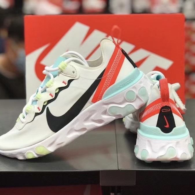 Guoguo Outlet Genuine Nike React 55 Women's Shock-Absorbing Sports Running Shoes Cw2631-911 Guoguo Outlet Genuine Nike React 55 Women's Shock-Absorbing Sports Running Shoes Cw2631-911