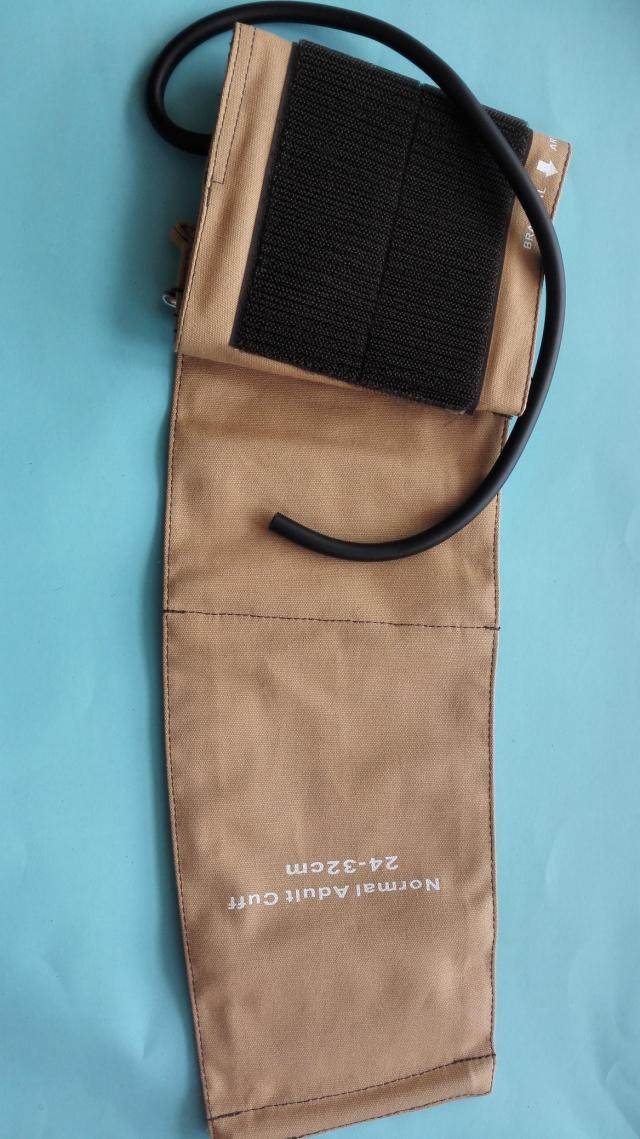 Maintenance accessories General 24 hours Dynamic blood pressure cuff with full cotton single tube sector cuff with iron ring-Taobao