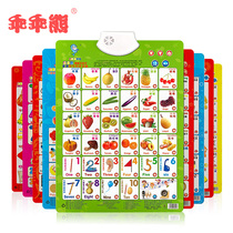 Childrens wall chart early education sound wall chart childrens Enlightenment voice wall chart bump electronic voice wall chart toys