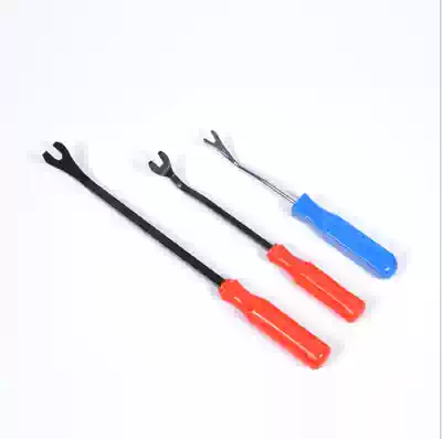 Car buckle screwdriver Door panel interior rubber mouth screwdriver Plastic buckle screwdriver Stainless steel buckle 6 8 inch buckle