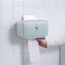 Toilet Toilet Paper Box Toilet Paper Towel Toilet Paper Shelve for home Punch Free Creative Waterproof Cramps Paper Cylinder
