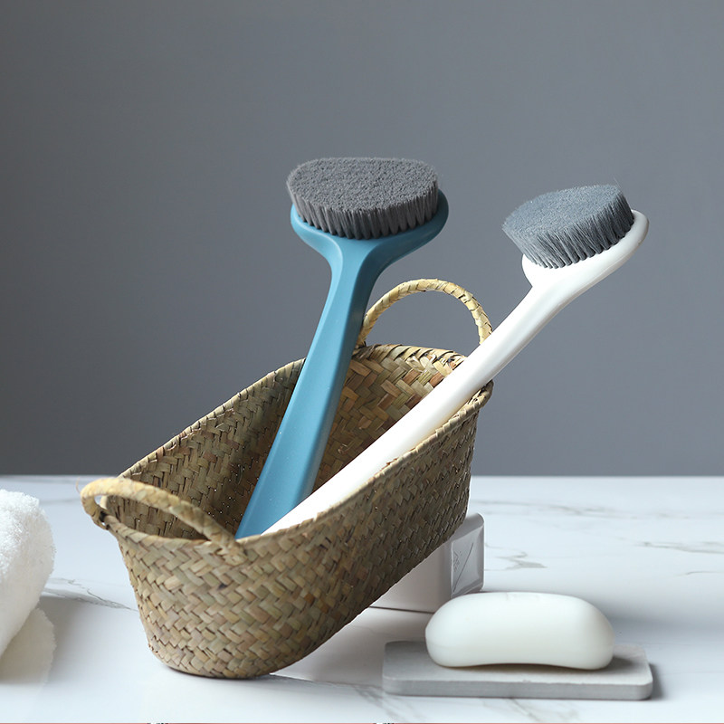 Long handle rubbing back brush bath brush bath brush rubbing artifact brush rubbing mud soft hair bath brush back brush body brush