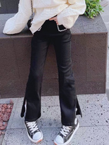 2021 new girl jeans children CUHK childrens autumn clothes pants fall child clothes microlakon pants for spring and autumn