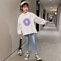 Girls  suit autumn 2020 new childrens clothing middle and large childrens Korean version of the Western style net red girl fashionable two-piece tide