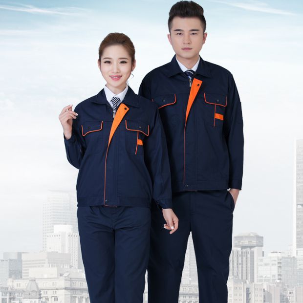 Mùa hè áo dài tay phù hợp với nam giới Dịch vụ sửa chữa ô tô xưởng làm việc tay áo ngắn quần áo phù hợp với lao động Bảo hiểm quần áo những bộ jumpsuit đẹp nhất