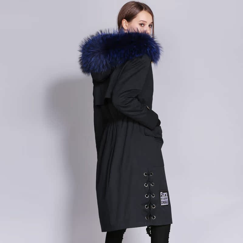 Manteau de fourrure femme TOPZOM - Ref 3173425 Image 5