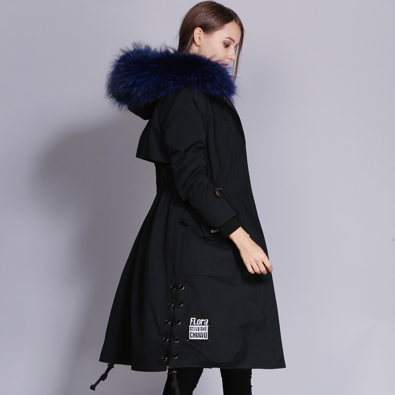 Manteau de fourrure femme TOPZOM - Ref 3173425 Image 4
