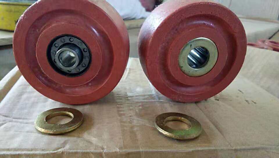 Rotary furnace special high temperature resistant wheel roller needle high temperature wheel resistant to 300-degree table frame trundle trolley high temperature wheel