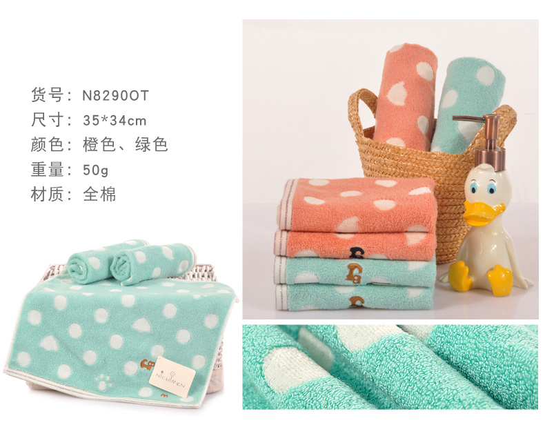 Effie cotton đơn sắc dày vuông vuông dành cho người lớn nhà khách sạn khăn bông nhỏ thấm mạnh vuông nhỏ đặc biệt cung cấp - Khăn tắm / áo choàng tắm khăn xô tắm 6 lớp