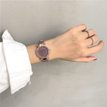 ins retro chic watch schoolgirl han edition brief djosen female series trendy ulzzang art little fresher 100 hitch