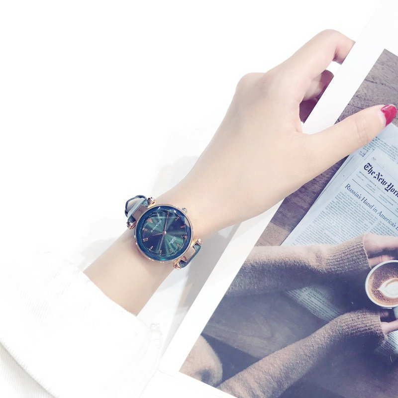 ins super hot watch female net red starry sky female watch chic retro literary Sen series small fresh trend ulzzang