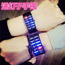 Shivering Society People Watch Spirit Small Group of Mens LED Electronic Form Female electronic schoolgirls Han version Creative personality Brief