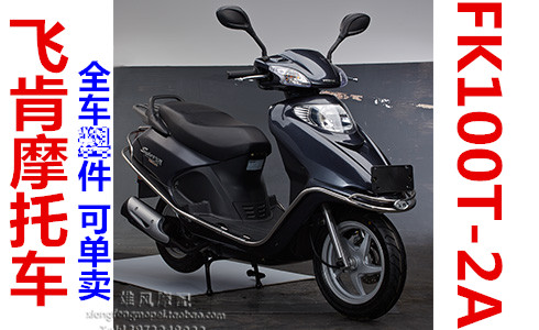 Feiken Scooter Motorcycle Accessories Little Princess FK125T-2A All Vehicle Case Panel Headlight Front