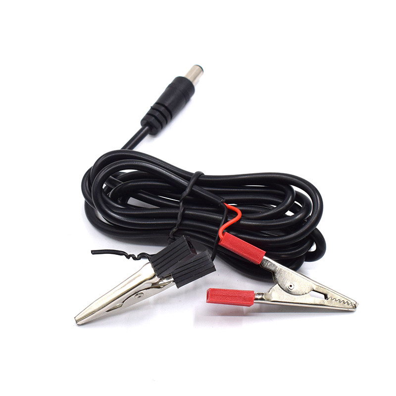 12V Soldering Iron Accessories DC Plug Cable Alligator Clip Cable Car Charger Cable 12v Car Charger Cable 55x2 1mm