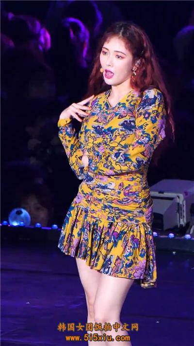 170924 泫雅HyunA 大田SF音乐节现场短裙饭拍视频 14合集3.39G