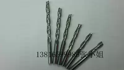 Longer integral carbide milling cutter lengthy tungsten steel milling cutter lengthy alloy 2-edge milling cutter 4MM