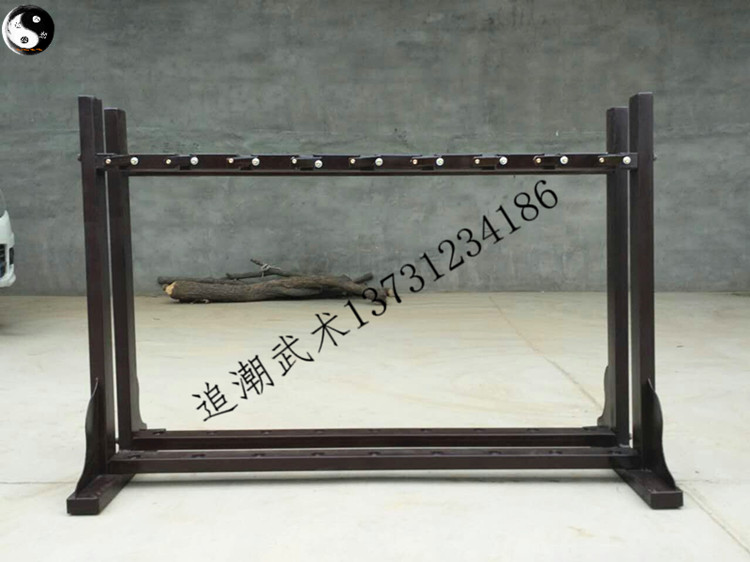 Iron Weapon Machine Frame Tool Holder Stick Frame of 8-hole frame Single-hole frame Jiukong frame Double-row 18-hole tool holder set to do