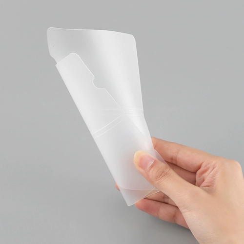 Матовая прозрачная медицинская маска, складная портативная водонепроницаемая многоразовая система хранения