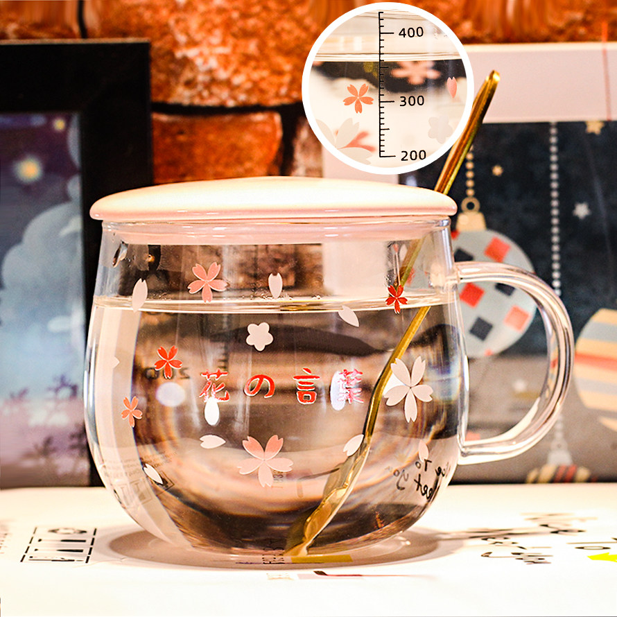 Scale milk cup measuring cup glass drink cup with scale adult special ml breakfast grams brewed milk powder